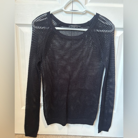 BCBG crew neck sweater size small • black - Picture 1 of 5